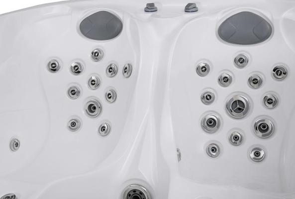 seats in the Thermal Spas Mercury hot tub