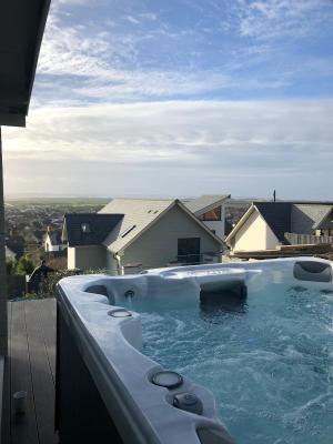 braunton hot tub view