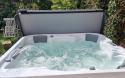 SB353L hot tub with cover off